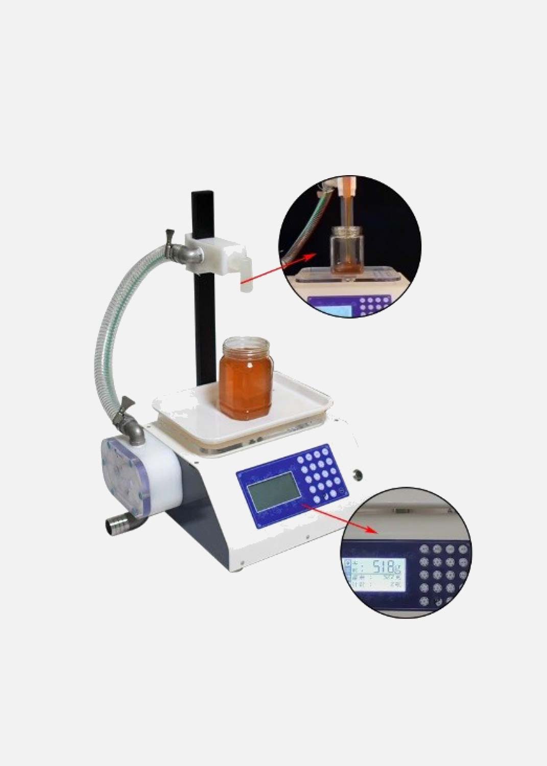 Envasadora de Miel Semi Automática